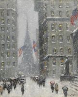  Wall Street in Winter